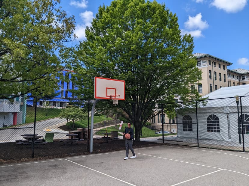 Bball with Rohan